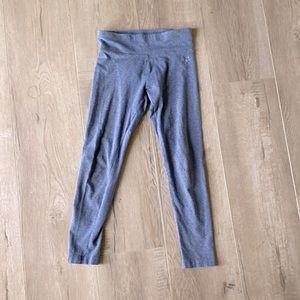 Justice Girls Gray Cropped Legging SiZe 10